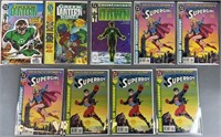 9pc DC #1 Comic Books w/ Superboy