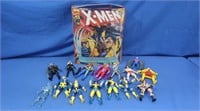 1994 Marvel Comics X-men Collectors Case w/Action