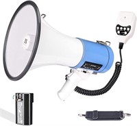 50W Professional Bluetooth Megaphone Bullhorn Spea