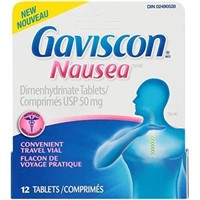Gaviscon Nausea Dimenhydrinate tablets