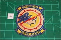 322nd FIS Ever Alert USAF Military Patch 1960s