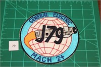 General Electric J-79 Mach 2+ USAF Military Patch