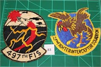497th FIS; 29th FIS USAF Military Patch 1960s