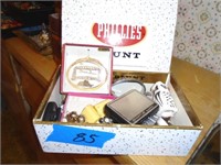 cigar box with contents