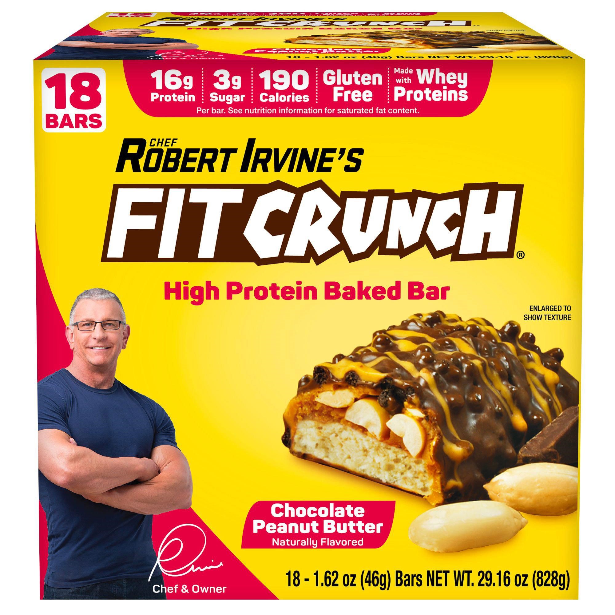 Chef Robert Irvines Fitcrunch, 18ct, 1.62oz