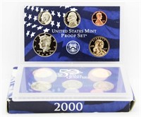 2000 US Mint Proof Set w' State Quarters