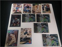 (11) MLB Card Lot: Mike Piazza