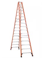 Louisville 16 ft. Fiberglass Twin Step Ladder