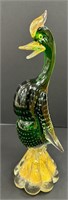 Elegant Handcrafted Venetian Glass  - Bird