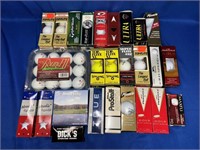 ASSORTED GOLF BALLS INCLUDING TOP FLITE BY