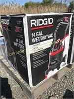 NEW RIDGID 14 GAL WET/ DRY VAC