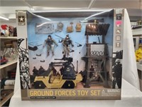 3 ground forces toy sets unopened