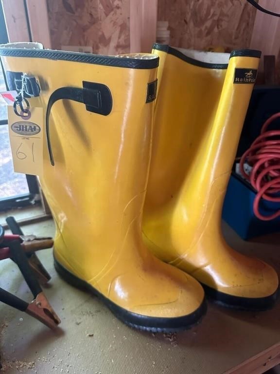 Rainfair Boots Size 10