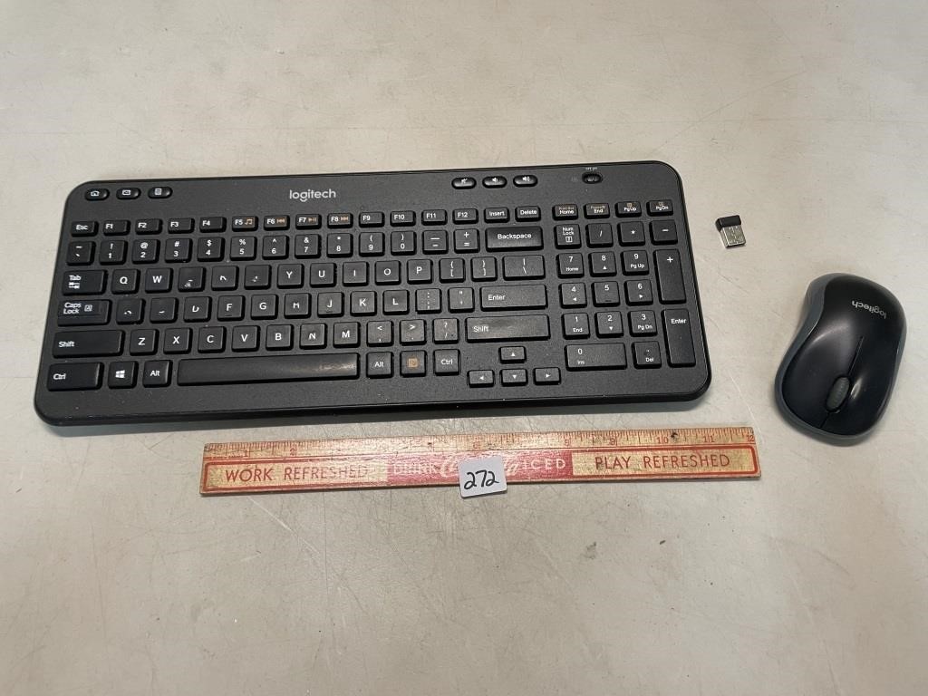 WIRELESS KEYBOARD WITH MOUSE AND USB  KEYBOARD