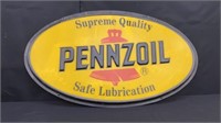 Pennzoil Gas Sign - 55 in Wide