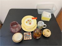 Misc. Bowls, Plates, & Glassware