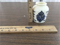 Vintage French Ceramic De Dijon Grey Poupon Jar