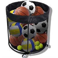 Kingarage Ball Storage Cart, Ball Storage Bin for