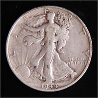 1944-S Walking Liberty Half-Dollar Silver Coin