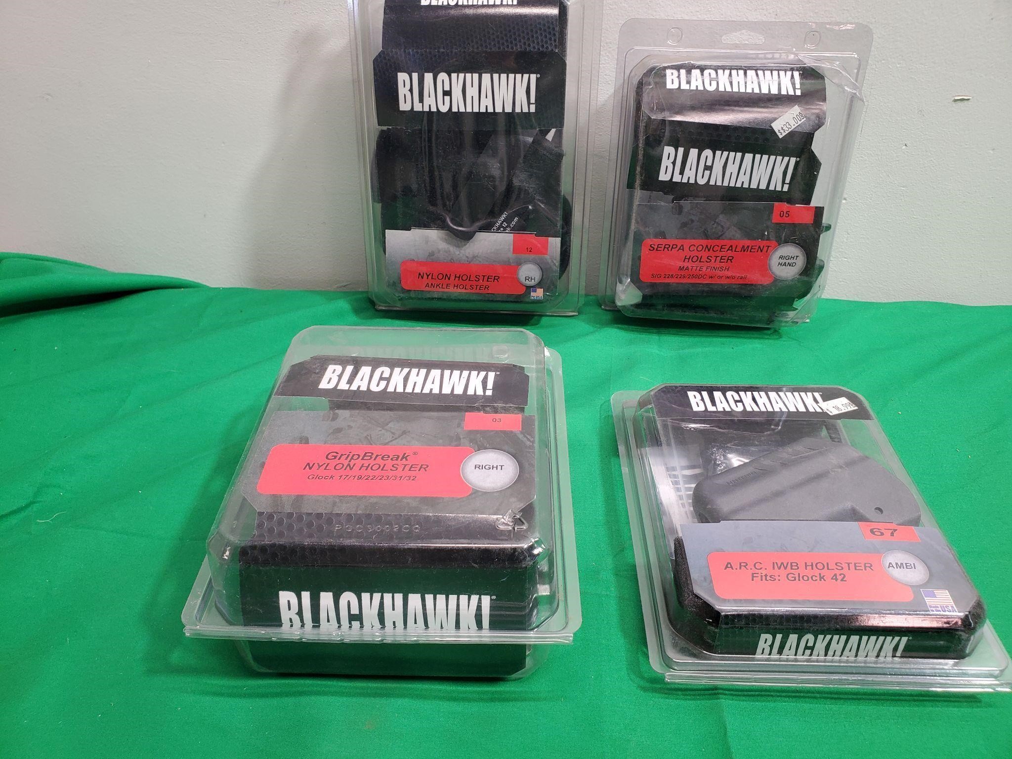 Assortment of Holsters by Blackhawk