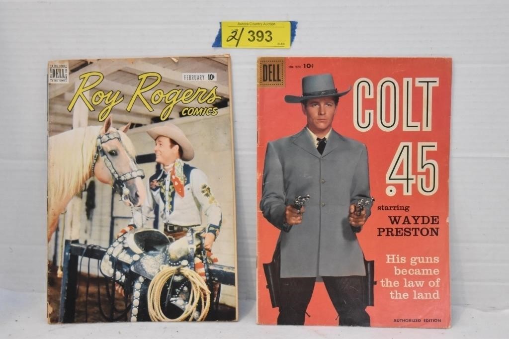 Roy Rogers 1948 & Colt .45 1958 Collectible Comics