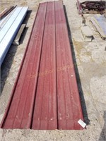 (21) Brown Morton Steel pcs. 16' and other Lengths