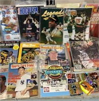 Sports Magazines and Hockey Cards