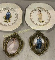 Lord Nelson Wall Plates and 2 Pictures Little...