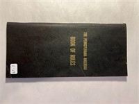 Pennsylvania RR Book of Rules - 1956