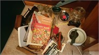 Scale, Cookie Jars, Cook Book, Hand Painted Saw