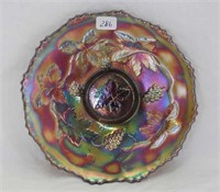 Vintage 6" plate - amethyst