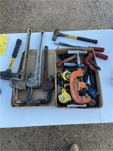 Alum Pipe Wrenches, Bars, Hammers, Tapes