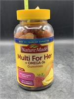 Nature made multi for her +omega 3s gummies - 150