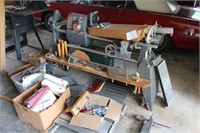 SHOP SMITH WITH LOTS ACCS, MANUALS, TOOLS, ETC