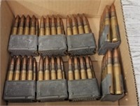 (64) Rounds of 30-06 Ammo w/ Garand Clips