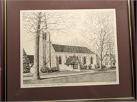 St John Evangelist Church Print Thorold