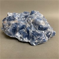 Beautiful 2 1/2 Lb. Blue Calcite Cluster