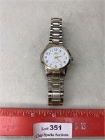 QT Q Mens Watch Water Resistant- Untested