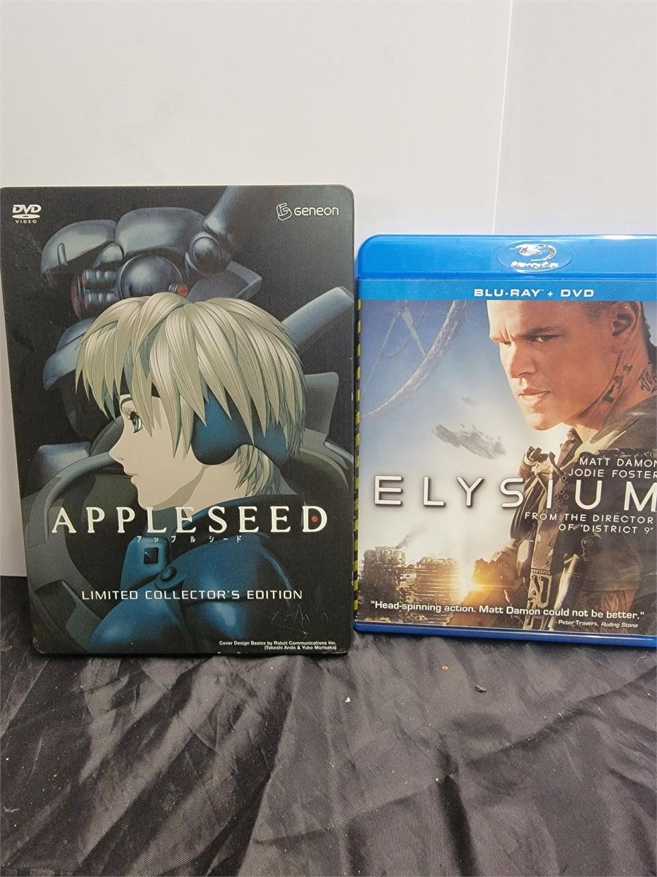 2 DVDS APPLESEED COLLECTION ELYSIUM BLUE RAY