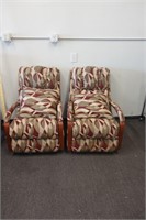Lazy Boy Upholstered Swivel Recliners