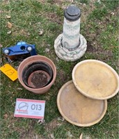 LAWN DECORATIONS AND PLANTER BASES