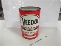 VINTAGE "VEEDOL" TIN