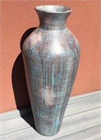 Ceramic Terra Cotta Floor Vase