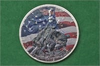 2002 ASE .999 Silver Eagle Iwo Jima