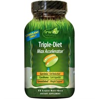 Irwin Naturals, Triple-Diet Fat Reduction Max Acce