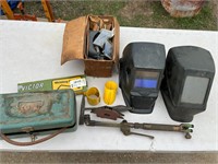 Box of Welding Supplies