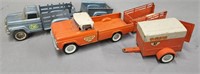 Pressed Steel Metal Toy Trucks