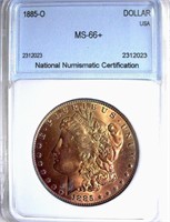 1885-O Morgan NNC MS-66+ LISTS FOR $700