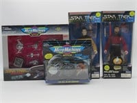 Star Trek Micro Machines + Figures Lot