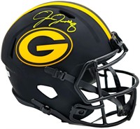 Josh Jacobs Autographed Green Bay Helmet Beckett